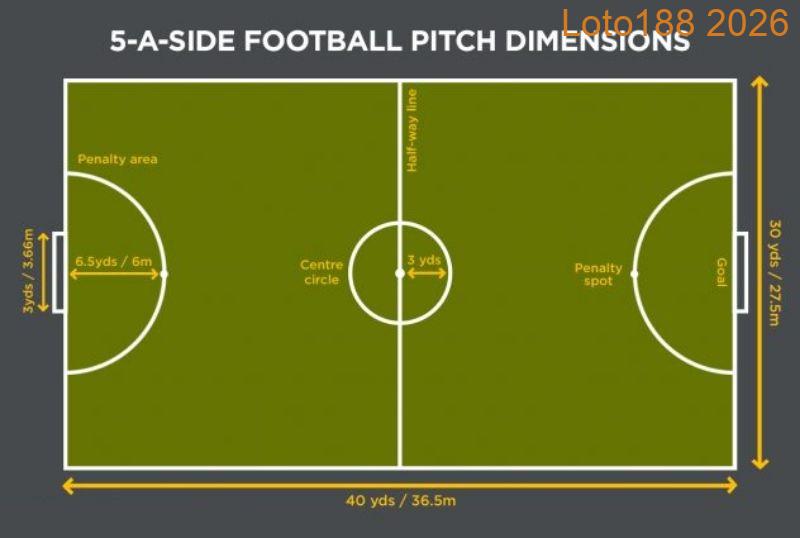 Tổng quan về sân bóng đá 5 người